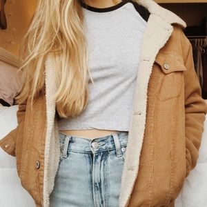 Brandy Melville Corduroy Jacket
